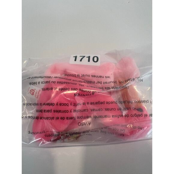 Ty Beanie Baby 1995 Pinky the Flamingo Beanbag Plush Toy P.E. Pellets JL - Picture 8 of 8